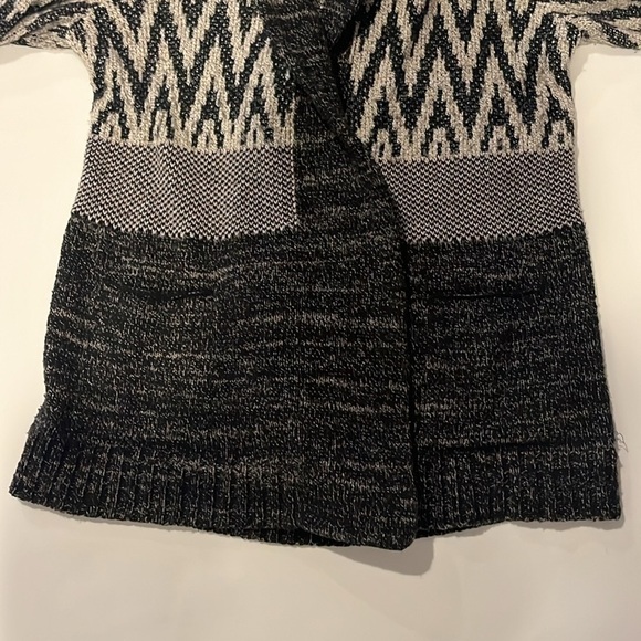 Lucky Brand Stargazer Wool Blend Knit Open Front Cardigan Size large - Picture 5 of 12